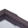 Mesa para plantas con estantes madera abeto gris 78x38x82,5 cm