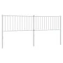 White metal headboard 193 cm by vidaXL, Headboards and footboards - Ref: Foro24-350968, Price: 33,75 €, Discount: %