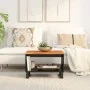Mesa de centro de madera maciza de acacia 60x50x40 cm de vidaXL, Mesas de centro - Ref: Foro24-352874, Precio: 67,63 €, Descu...