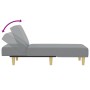 Light Gray Fabric Divan Sofa by vidaXL, Daybeds - Ref: Foro24-352819, Price: 133,32 €, Discount: %