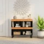 Solid acacia wood auxiliary cabinet 85x33x75 cm by vidaXL, Nightstands - Ref: Foro24-352898, Price: 67,51 €, Discount: %