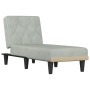 Light Gray Velvet Divan Sofa by vidaXL, Daybeds - Ref: Foro24-352860, Price: 139,60 €, Discount: %