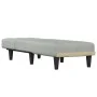 Light Gray Velvet Divan Sofa by vidaXL, Daybeds - Ref: Foro24-352860, Price: 142,90 €, Discount: %