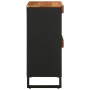 Armario auxiliar madera maciza de acacia 85x33x75 cm de vidaXL, Mesitas de noche - Ref: Foro24-352898, Precio: 68,05 €, Descu...
