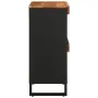 Solid acacia wood auxiliary cabinet 85x33x75 cm by vidaXL, Nightstands - Ref: Foro24-352898, Price: 67,51 €, Discount: %