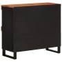 Armario auxiliar madera maciza de acacia 85x33x75 cm de vidaXL, Mesitas de noche - Ref: Foro24-352898, Precio: 68,05 €, Descu...
