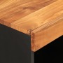 Armario auxiliar madera maciza de acacia 85x33x75 cm de vidaXL, Mesitas de noche - Ref: Foro24-352898, Precio: 68,05 €, Descu...