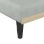 Light Gray Velvet Divan Sofa by vidaXL, Daybeds - Ref: Foro24-352860, Price: 142,90 €, Discount: %