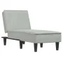 Light Gray Velvet Divan Sofa by vidaXL, Daybeds - Ref: Foro24-352835, Price: 151,03 €, Discount: %
