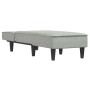 Light Gray Velvet Divan Sofa by vidaXL, Daybeds - Ref: Foro24-352835, Price: 125,13 €, Discount: %