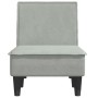 Light Gray Velvet Divan Sofa by vidaXL, Daybeds - Ref: Foro24-352835, Price: 125,13 €, Discount: %
