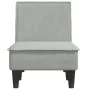 Light Gray Velvet Divan Sofa by vidaXL, Daybeds - Ref: Foro24-352835, Price: 151,03 €, Discount: %