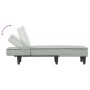 Light Gray Velvet Divan Sofa by vidaXL, Daybeds - Ref: Foro24-352835, Price: 125,13 €, Discount: %