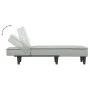 Light Gray Velvet Divan Sofa by vidaXL, Daybeds - Ref: Foro24-352835, Price: 151,03 €, Discount: %