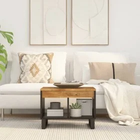 Solid mango wood coffee table 55x50x40 cm by vidaXL, Coffee table - Ref: Foro24-352880, Price: 68,45 €, Discount: %
