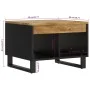 Solid mango wood coffee table 55x50x40 cm by vidaXL, Coffee table - Ref: Foro24-352880, Price: 68,45 €, Discount: %