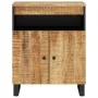 Sideboard with 2 doors solid mango wood 60x33x75 cm by vidaXL, Sideboards - Ref: Foro24-352913, Price: 127,26 €, Discount: %