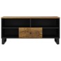 TV-Schrank aus Mangoholz und Sperrholz, 100 x 33 x 46 cm von vidaXL, TV-Möbel - Ref: Foro24-351973, Preis: 90,41 €, Rabatt: %