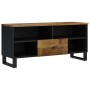TV-Schrank aus Mangoholz und Sperrholz, 100 x 33 x 46 cm von vidaXL, TV-Möbel - Ref: Foro24-351973, Preis: 90,41 €, Rabatt: %