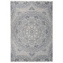 Alfombra de exterior de tejido plano rayas azules 160x230 cm de vidaXL, Alfombras - Ref: Foro24-340832, Precio: 60,49 €, Desc...