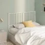 Cabecero de metal blanco 120 cm de vidaXL, Cabeceros y pies de cama - Ref: Foro24-350962, Precio: 29,11 €, Descuento: %