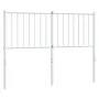 Kopfteil aus weißem Metall, 120 cm von vidaXL, Kopf- und Fußteile - Ref: Foro24-350962, Preis: 29,11 €, Rabatt: %