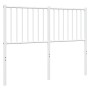Kopfteil aus weißem Metall, 120 cm von vidaXL, Kopf- und Fußteile - Ref: Foro24-350962, Preis: 29,60 €, Rabatt: %
