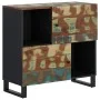 Sideboard mit 2 Türen aus recyceltem Massivholz 80x33x75 cm von vidaXL, Sideboards - Ref: Foro24-352923, Preis: 123,24 €, Rab...