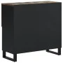 Sideboard mit 2 Türen aus recyceltem Massivholz 80x33x75 cm von vidaXL, Sideboards - Ref: Foro24-352923, Preis: 123,24 €, Rab...