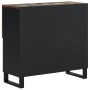 Sideboard mit 2 Türen aus recyceltem Massivholz 80x33x75 cm von vidaXL, Sideboards - Ref: Foro24-352923, Preis: 125,24 €, Rab...
