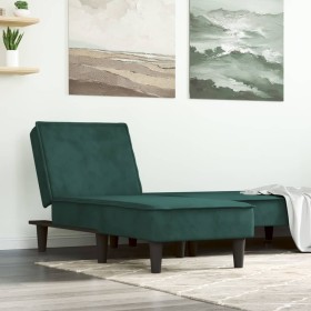 Diwansofa aus dunkelgrünem Samt von vidaXL, Tagesbetten - Ref: Foro24-352837, Preis: 149,17 €, Rabatt: %
