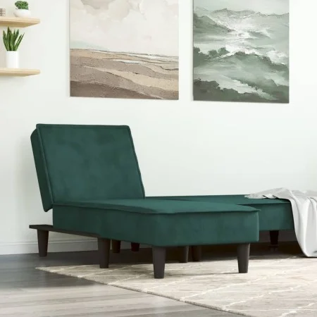 Dark Green Velvet Divan Sofa by vidaXL, Daybeds - Ref: Foro24-352837, Price: 155,91 €, Discount: %