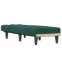 Sofá diván de terciopelo verde oscuro de vidaXL, Divanes - Ref: Foro24-352862, Precio: 152,59 €, Descuento: %