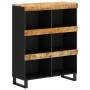 Armario auxiliar madera maciza de mango 85x33x107 cm de vidaXL, Mesitas de noche - Ref: Foro24-352901, Precio: 115,17 €, Desc...