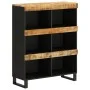 Armario auxiliar madera maciza de mango 85x33x107 cm de vidaXL, Mesitas de noche - Ref: Foro24-352901, Precio: 113,52 €, Desc...