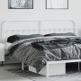 Kopfteil aus weißem Metall, 193 cm von vidaXL, Kopf- und Fußteile - Ref: Foro24-352664, Preis: 47,09 €, Rabatt: %