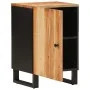 Badezimmerschrank aus massivem Akazienholz, 38 x 33 x 58 cm von vidaXL, Badezimmermöbel - Ref: Foro24-351995, Preis: 79,92 €,...