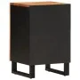 Badezimmerschrank aus massivem Akazienholz, 38 x 33 x 58 cm von vidaXL, Badezimmermöbel - Ref: Foro24-351995, Preis: 79,92 €,...