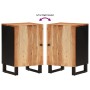 Badezimmerschrank aus massivem Akazienholz, 38 x 33 x 58 cm von vidaXL, Badezimmermöbel - Ref: Foro24-351995, Preis: 81,36 €,...