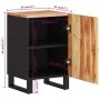 Badezimmerschrank aus massivem Akazienholz, 38 x 33 x 58 cm von vidaXL, Badezimmermöbel - Ref: Foro24-351995, Preis: 79,92 €,...
