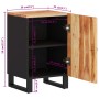 Badezimmerschrank aus massivem Akazienholz, 38 x 33 x 58 cm von vidaXL, Badezimmermöbel - Ref: Foro24-351995, Preis: 81,36 €,...