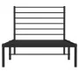 Bettgestell mit schwarzem Metallkopfteil 90x190 cm von vidaXL, Betten und Lattenroste - Ref: Foro24-352311, Preis: 62,68 €, R...