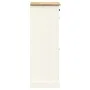 VIGO Schuhregal aus massivem weißem Kiefernholz 60x35x96 cm von vidaXL, Schuhregale und Schuhorganisatoren - Ref: Foro24-3531...