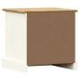 VIGO Nachttisch aus massivem weißem Kiefernholz 42x35x42 cm von vidaXL, Nachttische - Ref: Foro24-353158, Preis: 59,24 €, Rab...