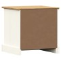 VIGO Nachttisch aus massivem weißem Kiefernholz 42x35x42 cm von vidaXL, Nachttische - Ref: Foro24-353158, Preis: 60,08 €, Rab...