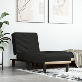 Black fabric daybed sofa by vidaXL, Daybeds - Ref: Foro24-352855, Price: 144,93 €, Discount: %