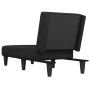 Sofá diván de tela negro de vidaXL, Divanes - Ref: Foro24-352855, Precio: 151,21 €, Descuento: %