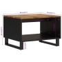 Mesa de centro de madera maciza mango 60x50x40 cm de vidaXL, Mesas de centro - Ref: Foro24-352876, Precio: 80,26 €, Descuento: %