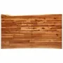 Live edge dining table solid acacia wood 140x80x75cm by vidaXL, Kitchen and dining tables - Ref: Foro24-353289, Price: 254,64...