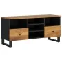 TV-Schrank aus Mangoholz und Holzwerkstoff, 100 x 33 x 46 cm von vidaXL, TV-Möbel - Ref: Foro24-351981, Preis: 101,95 €, Raba...